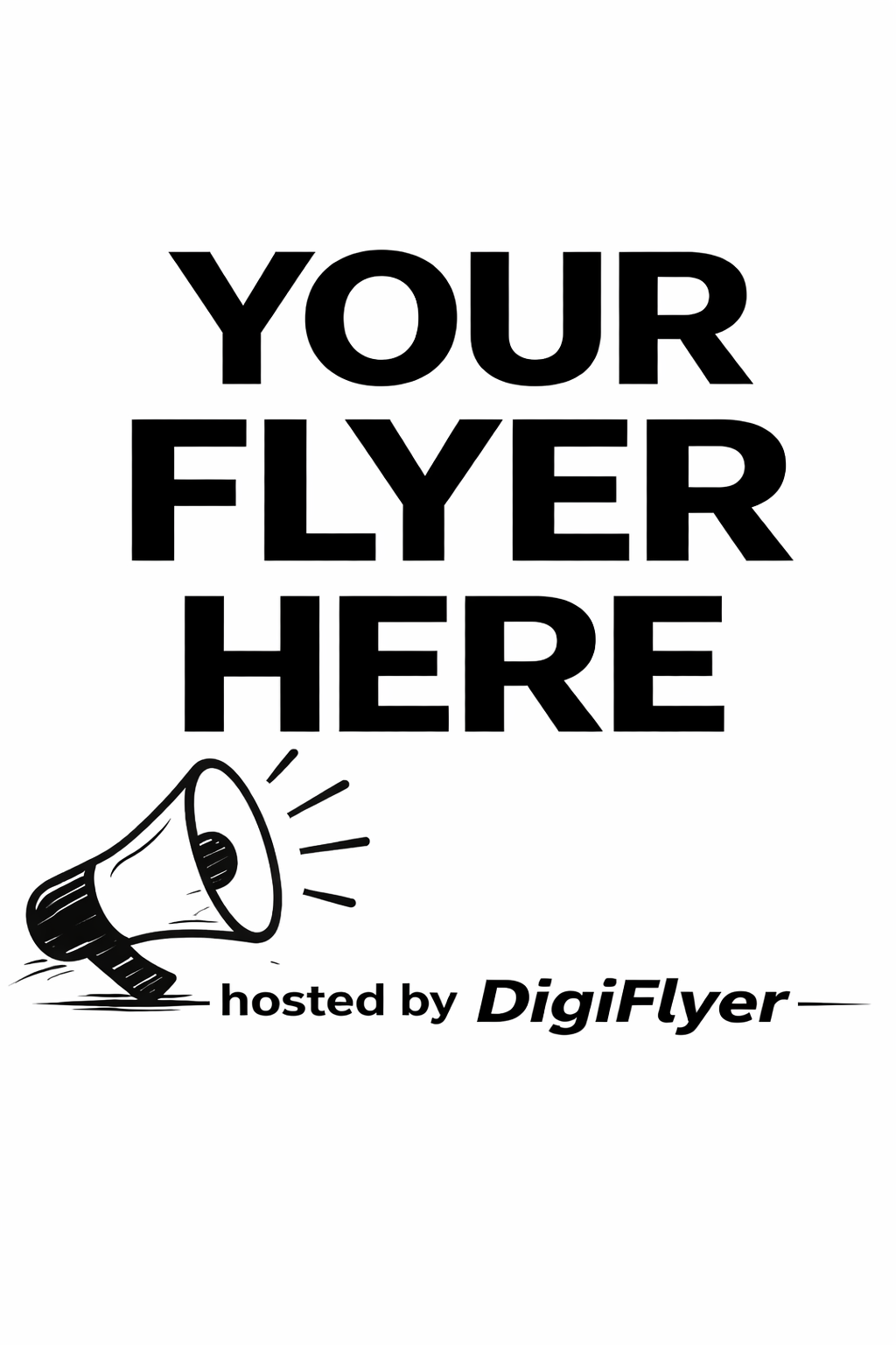 Client uploaded flyer preview