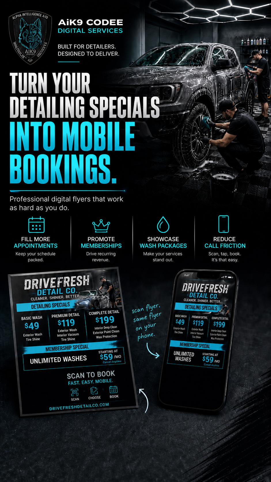 AI K9 Codee detailing DigiFlyer preview